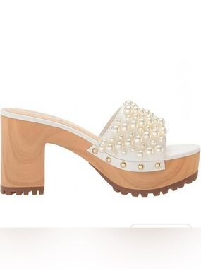 Jessica Simpson Telina2 White Pearl Sandals